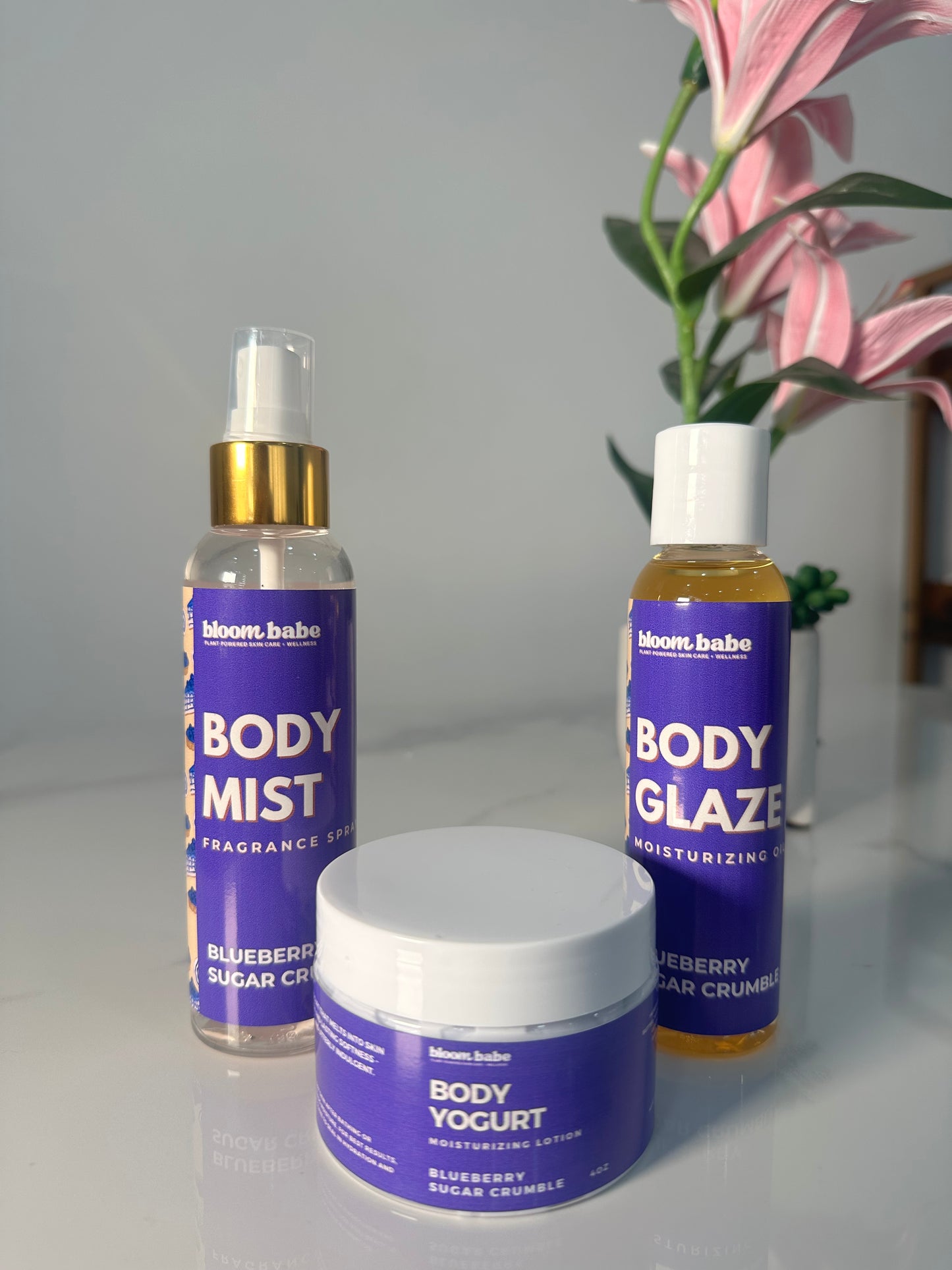 Blueberry Sugar Crumble Body Dessert Bundle