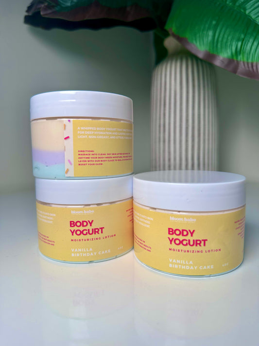 Vanilla Birthday Cake Body Yogurt