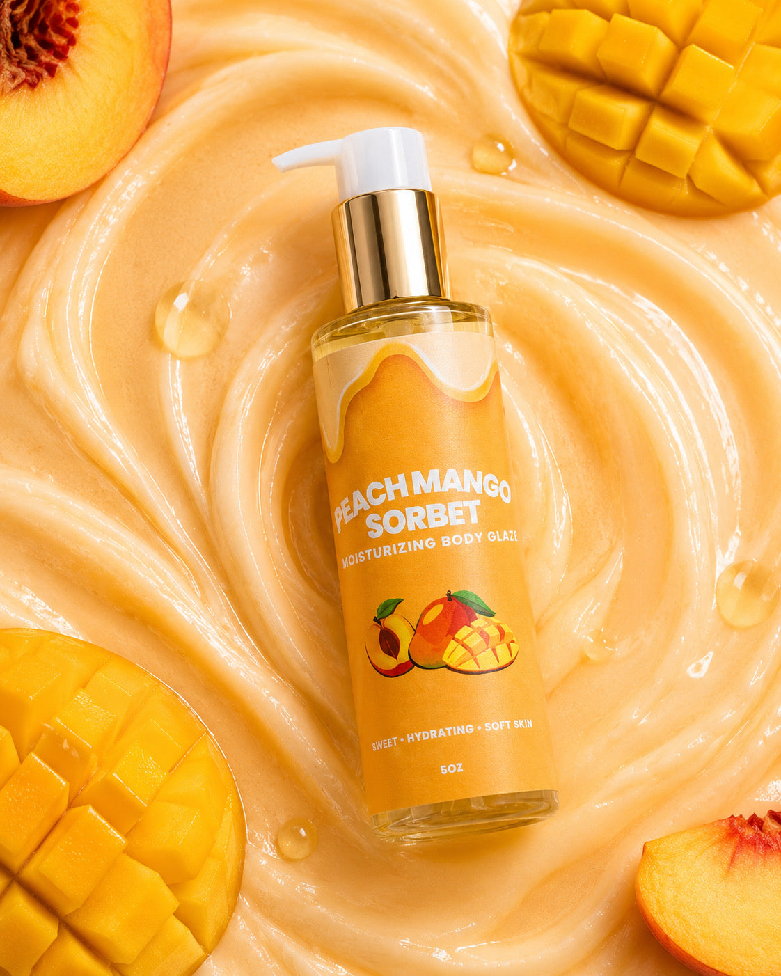 Peach Mango Sorbet Body Glaze