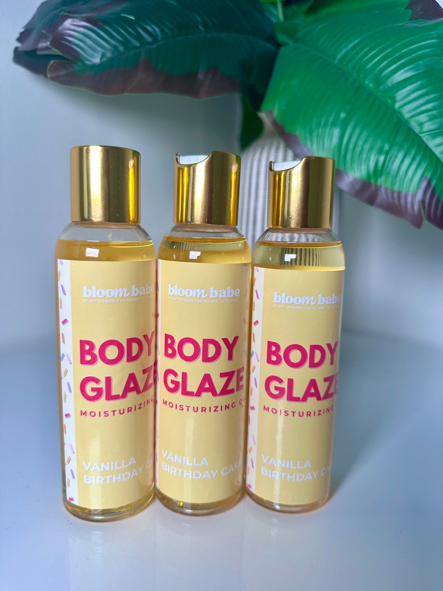 Vanilla Birthday Cake Body Glaze