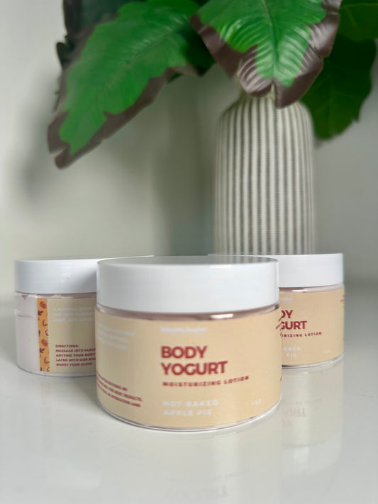 Hot Baked Apple Pie Body Yogurt