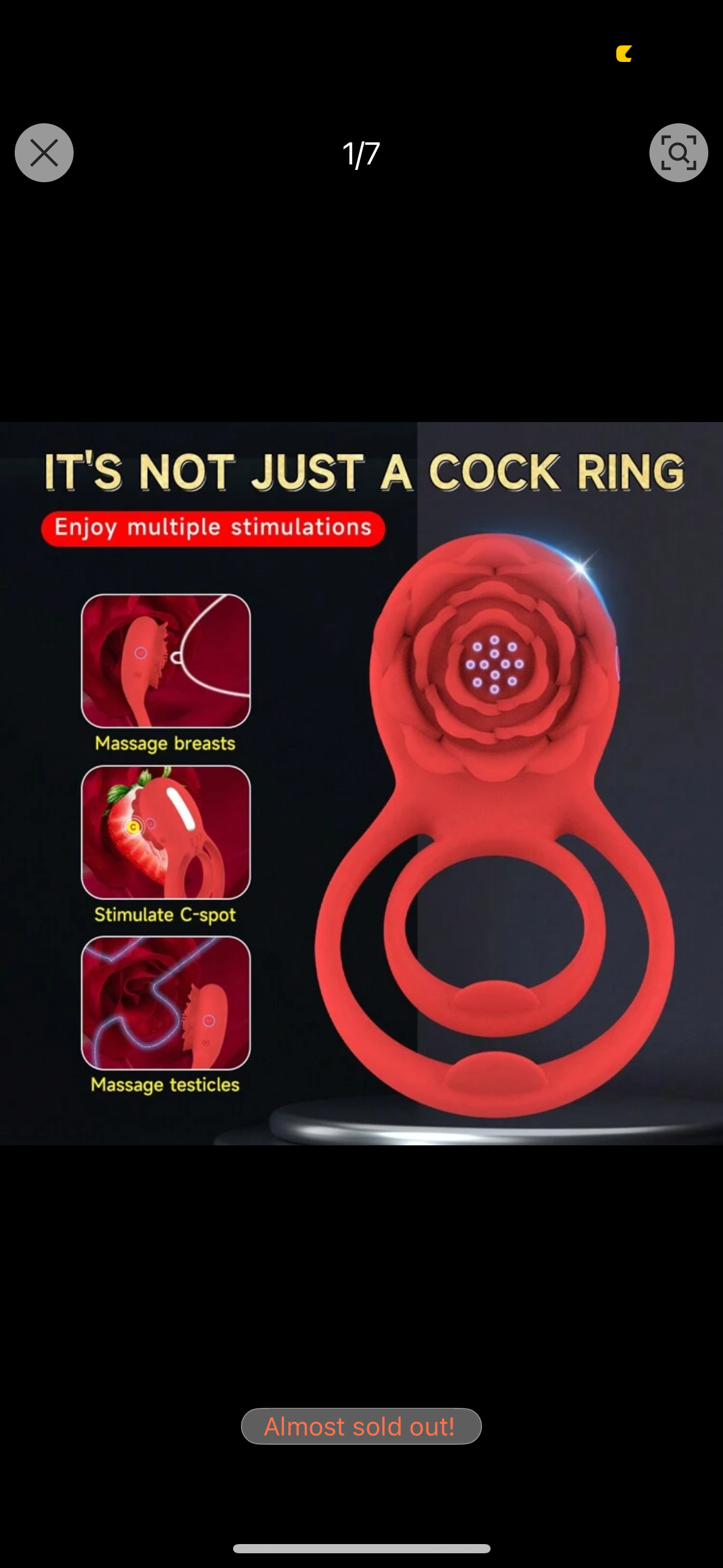 Rose Cock Ring