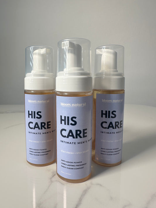 His Care Men’s Intimate Wash – Gentle Daily Cleanse & Odor Control