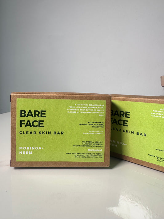 Clear Skin Bar - Detox + Clarifying Soap Bar | Neem + Moringaa