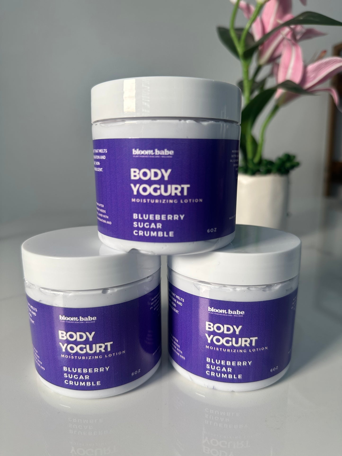 Blueberry Sugar Crumble Body Yogurt