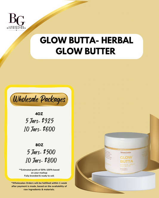 Wholesale- Glow Butta - Herbal Butter