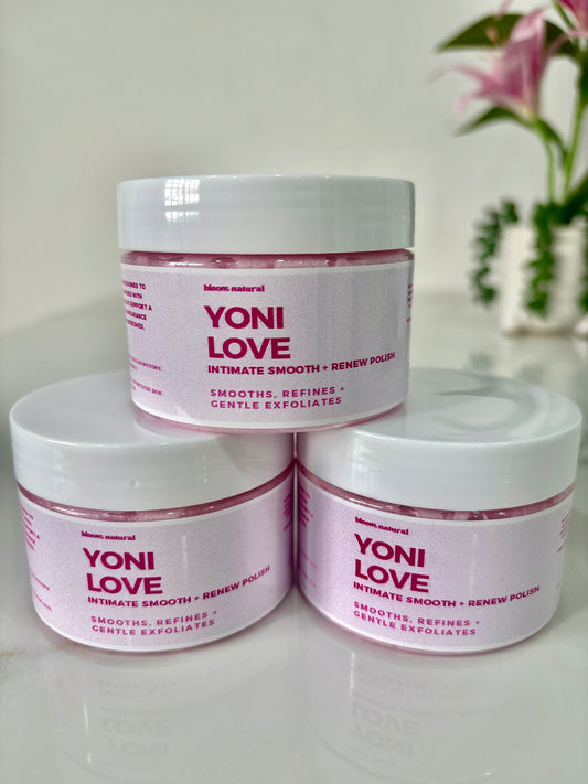 Yoni Love Foaming Polish — Gentle Exfoliation + Soft Skin