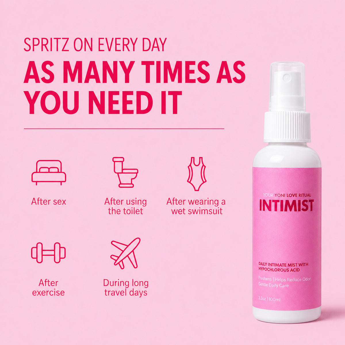 IntiMist- Daily Cleansing Mist with Hypochlorous Acid