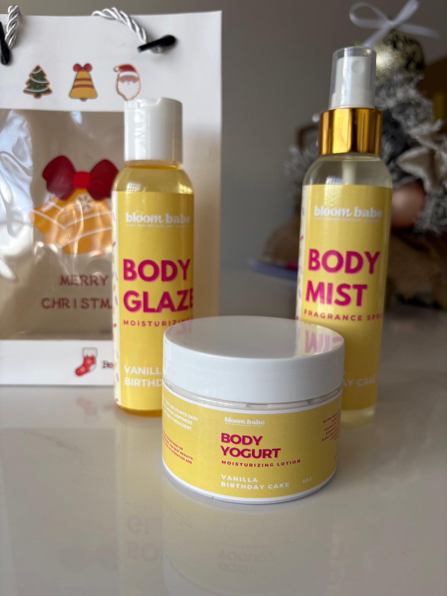 Vanilla Birthday Cake Body Dessert Bundle