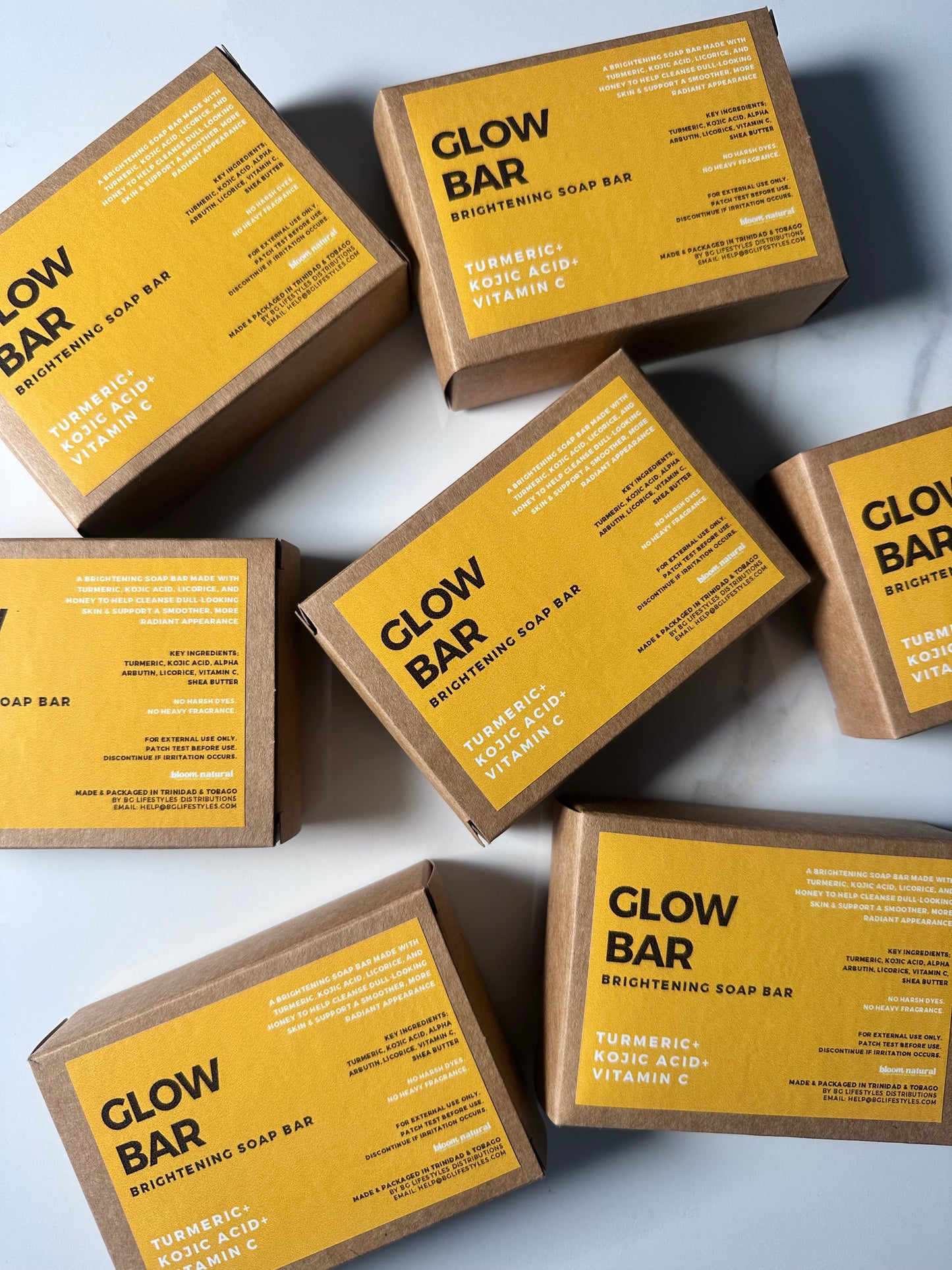 Glow Bar - Brightening Soap Bar | Kojic + Turmeric