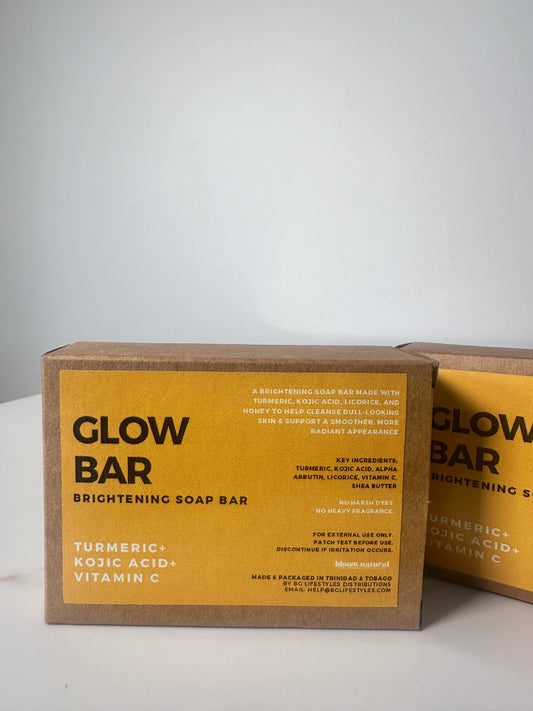 Glow Bar - Brightening Soap Bar | Kojic + Turmeric