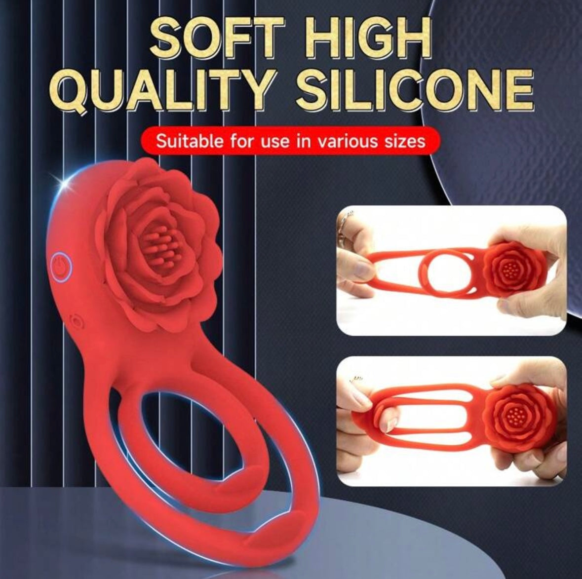 Rose Cock Ring