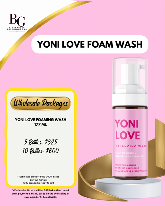 Wholesale- Yoni Wash