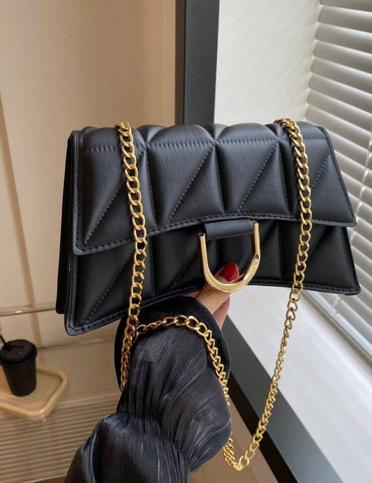 Black & Bougie Minimalist Bag