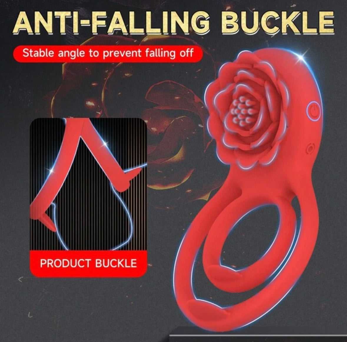 Rose Cock Ring