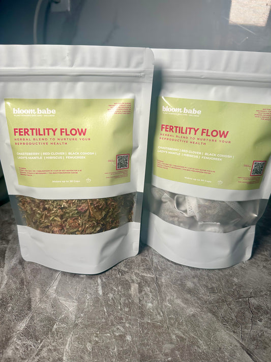 Fertility Flow – Herbal Tea for Reproductive Balance + Cycle Support