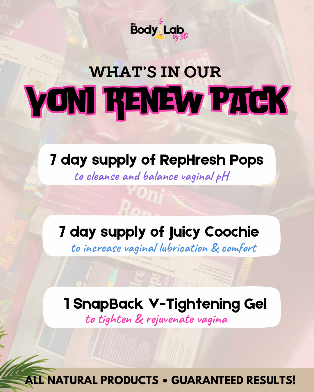 Yoni Renew Sample Pack