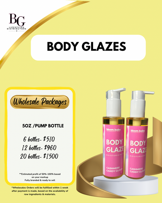 Wholesale- Body Glazes