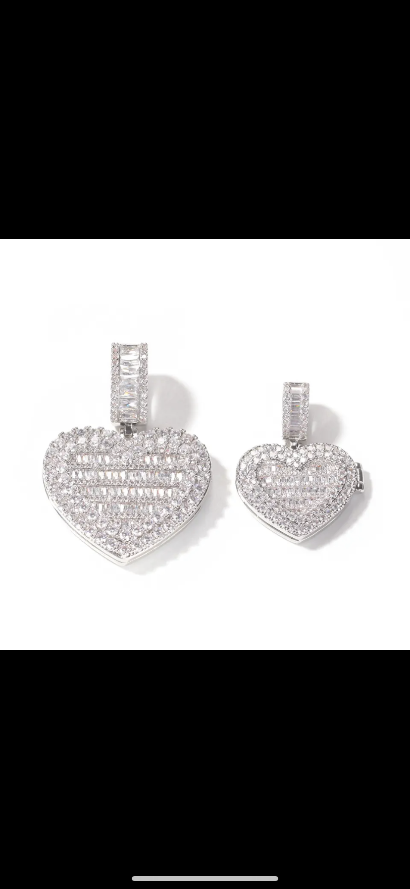 Icyy Heart Locket Necklace (Customizable)